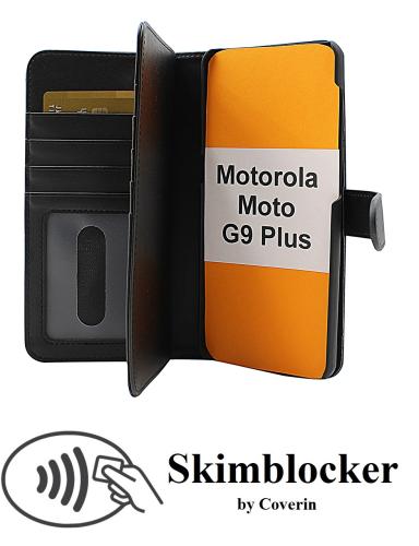 CoverinSkimblocker XL Magnet Fodral Motorola Moto G9 Plus