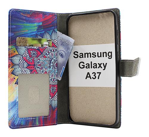 Skimblocker Samsung Galaxy A37 5G Magnet Plånboksfodral Design