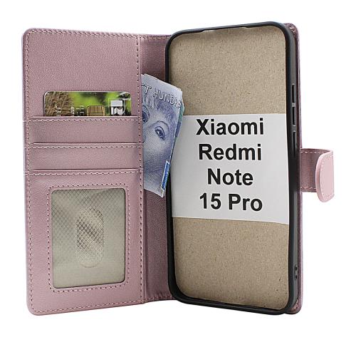 Skimblocker Xiaomi Redmi Note 15 Pro Plånboksfodral