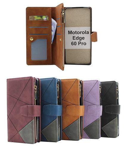 XL Motorola Edge 60 Pro Lyx Plånboksfodral