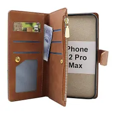XL iPhone 12 Pro Max Lyx Pl&aring;nboksfodral