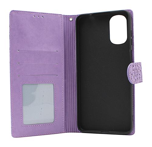 Flower Standcase Wallet Motorola Moto G22