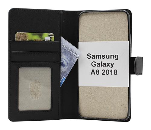 CoverinSkimblocker Samsung Galaxy A8 2018 (A530FD) Magnet Plånboksfodral