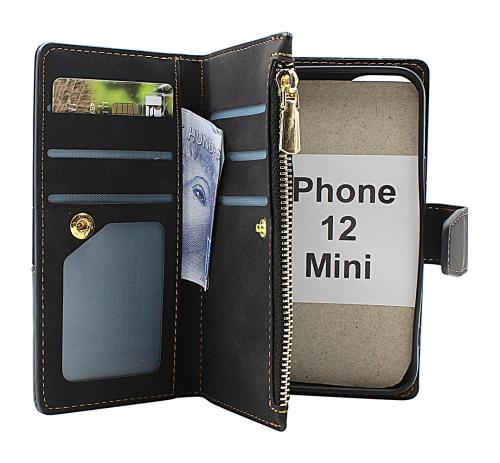 XL iPhone 12 Mini (5.4) Lyx Plånboksfodral