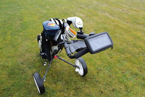 Vattentät mobilfodral för motorcykel, cykel, barnvagn, rullator, golfvagn