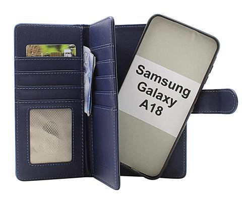 Skimblocker Samsung Galaxy A18 LTE XL Magnet Plånboksfodral