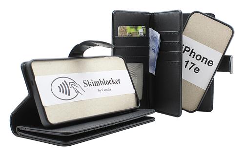 Skimblocker iPhone 17e XL Magnet Plånboksfodral