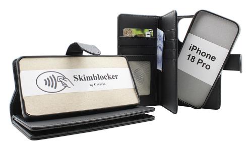 Skimblocker iPhone 18 Pro XL Magnet Plånboksfodral