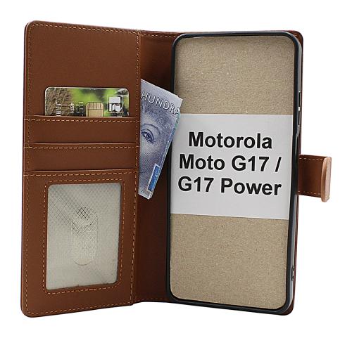 Skimblocker Motorola Moto G17 / G17 Power Plånboksfodral