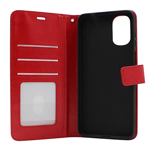 Crazy Horse Wallet Motorola Moto G22