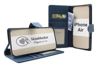Skimblocker iPhone Air Pl&aring;nboksfodral