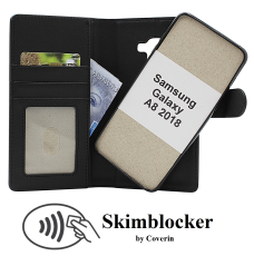 CoverinSkimblocker Samsung Galaxy A8 2018 (A530FD) Magnet Plånboksfodral