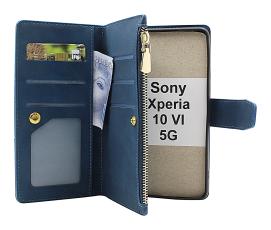 XL Sony Xperia 10 VI 5G Lyx Pl&aring;nboksfodral