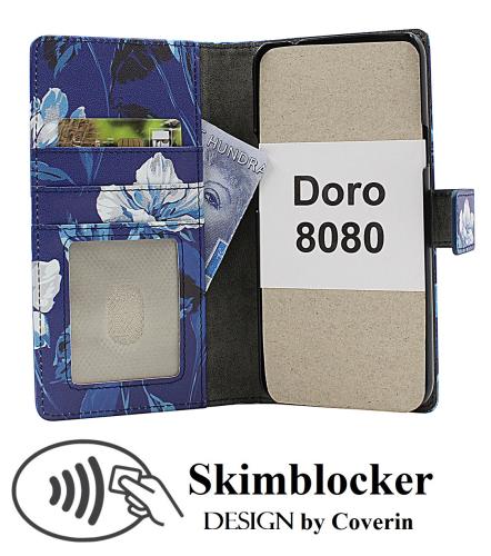 Skimblocker Doro 8080 Plånboksfodral Design