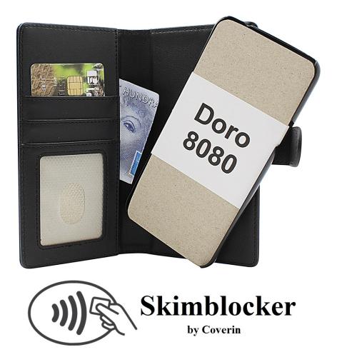 Skimblocker Doro 8080 Magnet Plånboksfodral