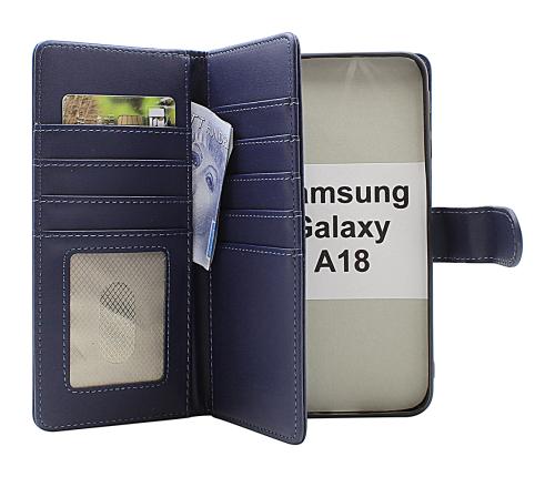 Skimblocker Samsung Galaxy A18 LTE XL Magnet Plånboksfodral