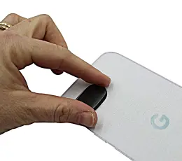 H&auml;rdat kameraglas Google Pixel 10a