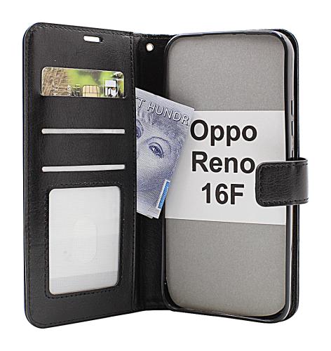 Crazy Horse Oppo Reno 16F Plånboksfodral