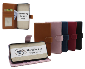 Skimblocker Samsung Galaxy A56 Plånboksfodral