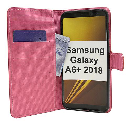 billigamobilskydd.seDesignwallet Samsung Galaxy A6+ / A6 Plus 2018 (A605FN/DS)