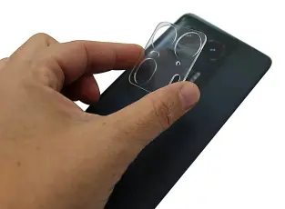 H&auml;rdat kameraglas Motorola Edge 50 Ultra 5G