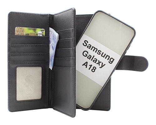 Skimblocker Samsung Galaxy A18 LTE XL Magnet Plånboksfodral