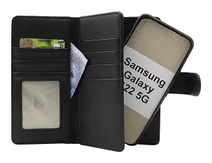 Skimblocker Samsung Galaxy S22 5G (SM-S901B/DS) XL Magnet Plånboksfodral