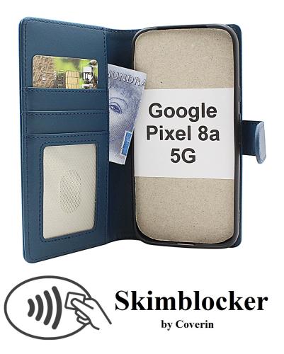 Skimblocker Google Pixel 8a 5G Plånboksfodral