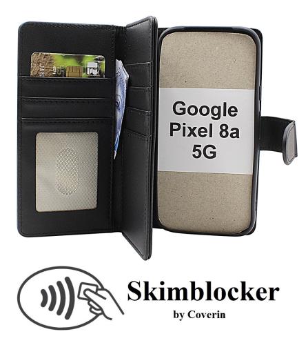 Skimblocker Google Pixel 8a 5G XL Plånboksfodral