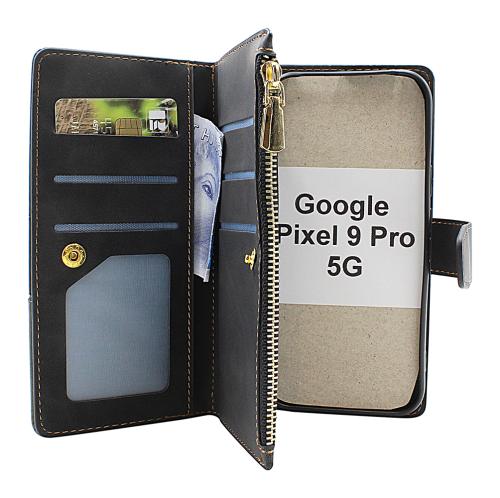 Google Pixel 9 / Pixel 9 Pro 5G Lyx Plånboksfodral XL