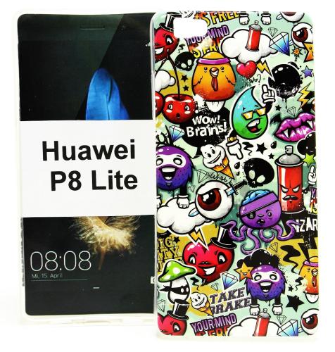billigamobilskydd.seDesignskal TPU Huawei P8 Lite
