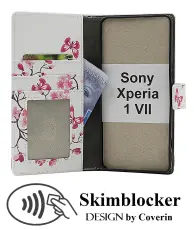 CoverinSkimblocker Sony Xperia 1 VII Plånboksfodral Design