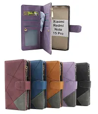 XL Xiaomi Redmi Note 15 Pro Lyx Pl&aring;nboksfodral