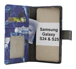 Skimblocker Samsung Galaxy S24 / S25 Plånboksfodral Design