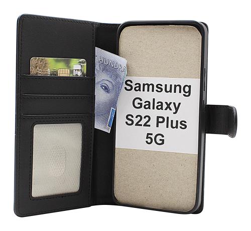 Skimblocker Samsung Galaxy S22 Plus 5G Magnet Plånboksfodral