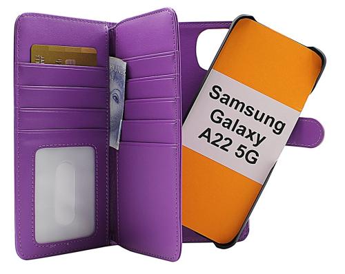 Skimblocker XL Magnet Fodral Samsung Galaxy A22 5G (SM-A226B)
