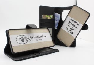 Skimblocker Xiaomi Redmi Note 15 Pro Magnet Pl&aring;nboksfodral
