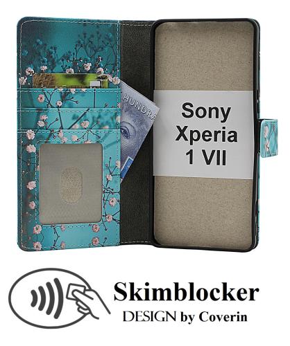 CoverinSkimblocker Sony Xperia 1 VII Plånboksfodral Design