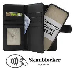 CoverinSkimblocker Samsung Galaxy S22 5G (SM-S901B/DS) XL Magnet Plånboksfodral