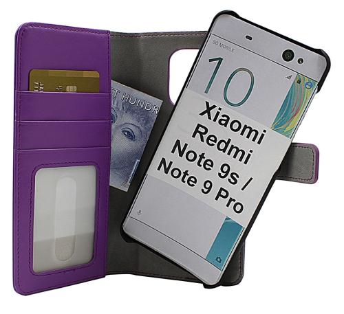 Skimblocker Magnet Fodral Xiaomi Redmi Note 9s / Note 9 Pro