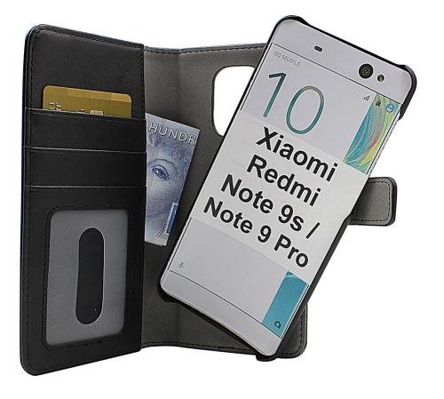 Skimblocker Magnet Fodral Xiaomi Redmi Note 9s / Note 9 Pro