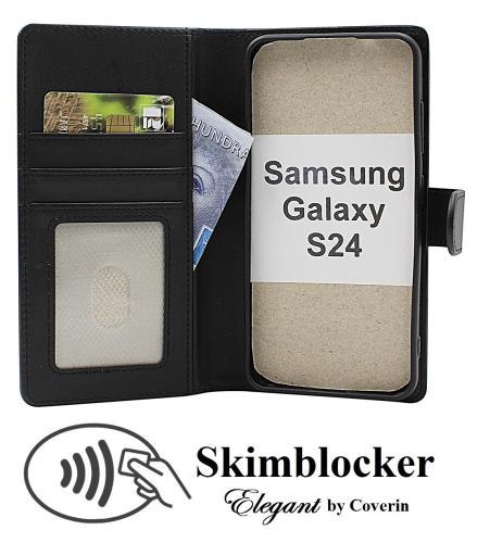 CoverinSkimblocker Samsung Galaxy S24 5G Plånboksfodral