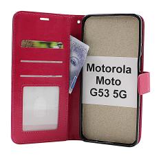 Crazy Horse Wallet Motorola Moto G53 5G