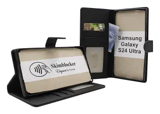 Skimblocker Samsung Galaxy S24 Ultra 5G Plånboksfodral