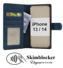 Skimblocker iPhone 13 / 14 Plånboksfodral