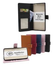 Skimblocker Motorola Moto G15 / G15 Power Plånboksfodral