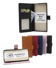 Skimblocker Motorola Moto G15 / G15 Power Plånboksfodral