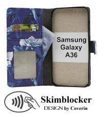 CoverinSkimblocker Samsung Galaxy A36 Plånboksfodral Design