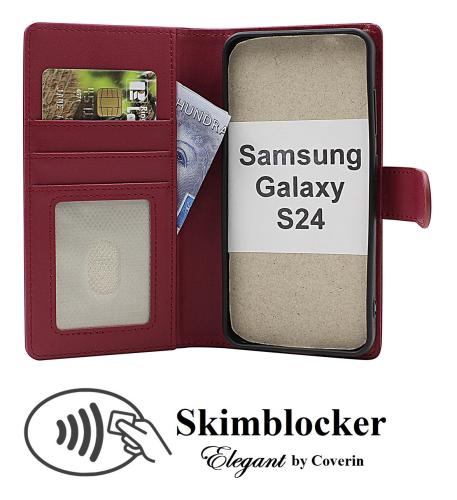 CoverinSkimblocker Samsung Galaxy S24 5G Plånboksfodral