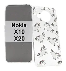 Designskal TPU Nokia X10 / Nokia X20